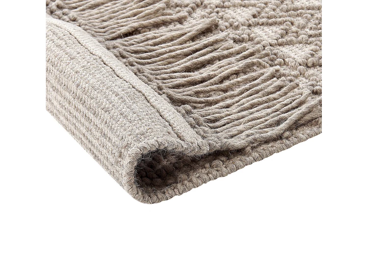 Tapis ALUCRA Beige sable 200 x 300 cm Laine