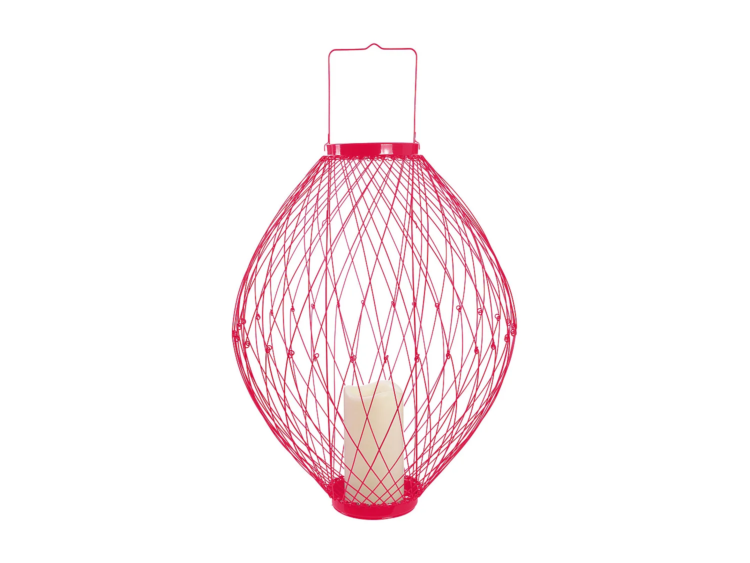 Photophore Led Retractable Rouge Rouge