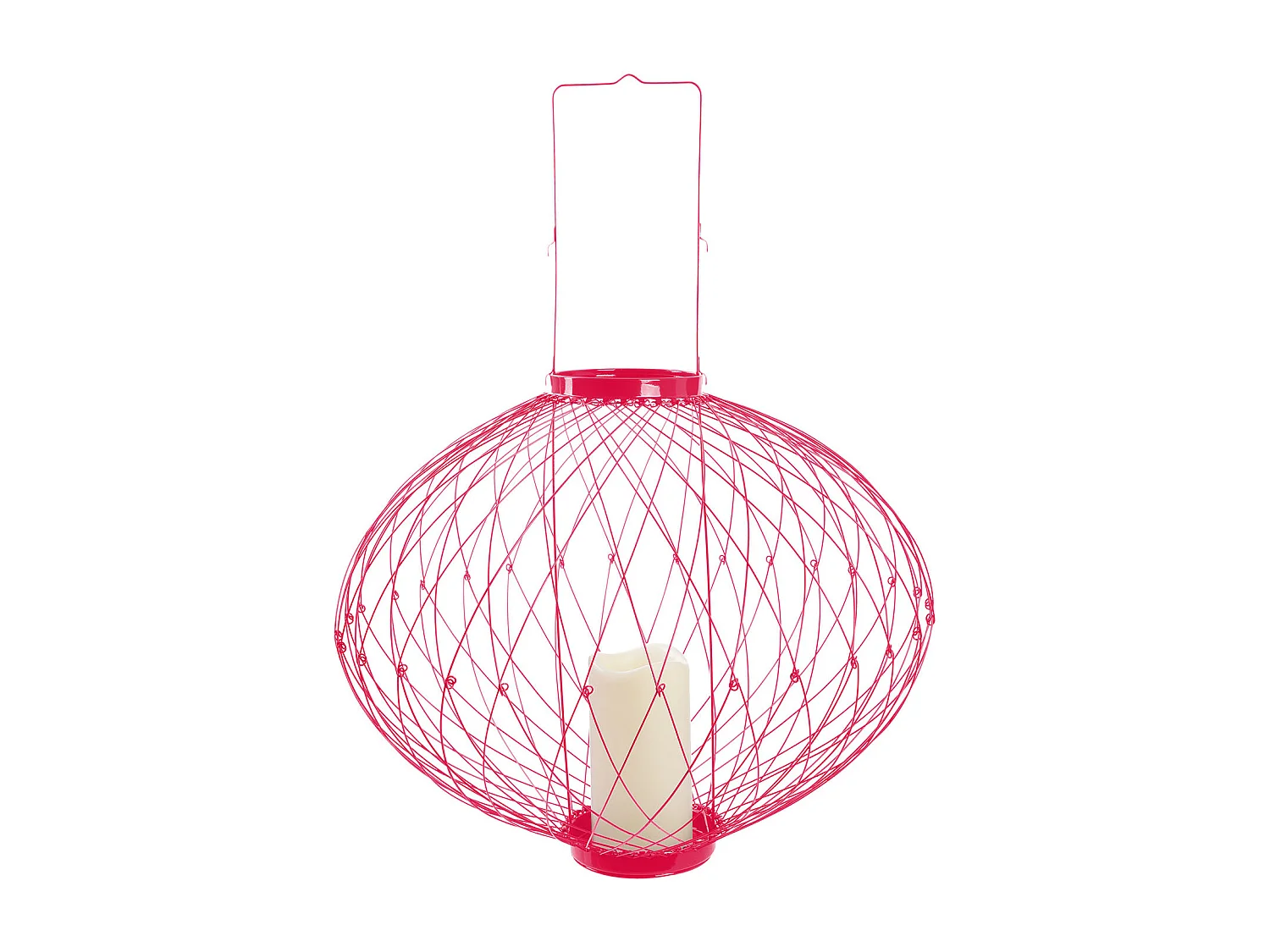 Photophore Led Retractable Rouge Rouge