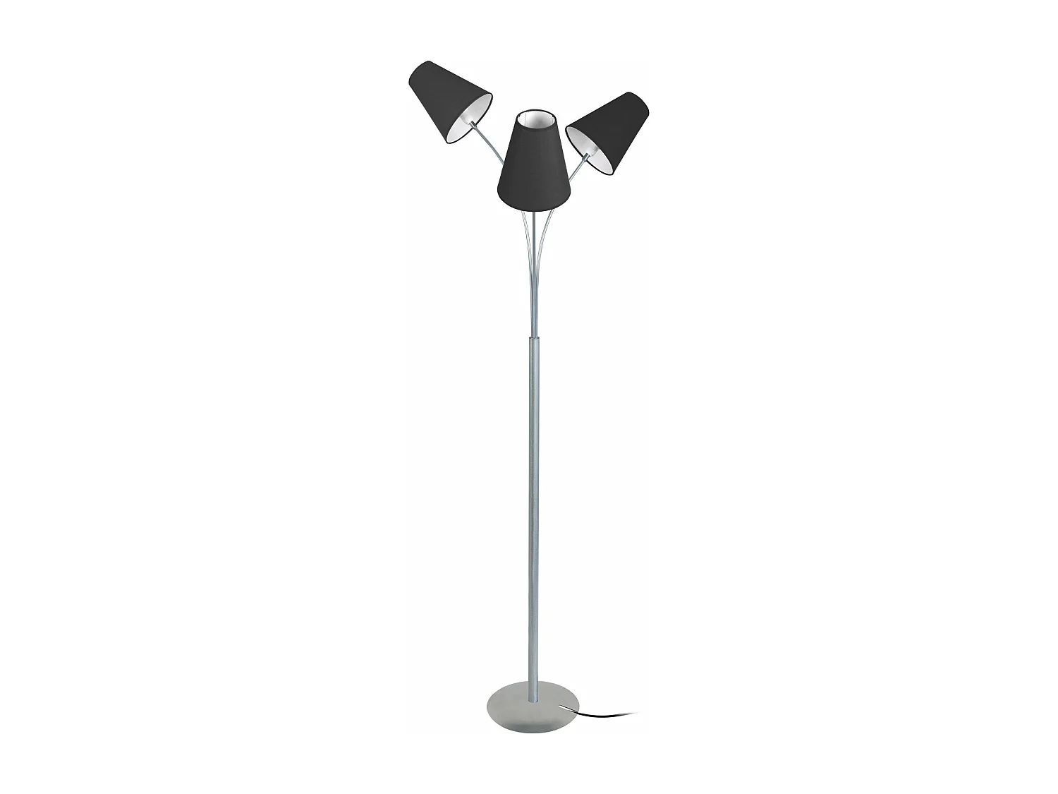 Lampadaire bras aluminium,noi165 cm.