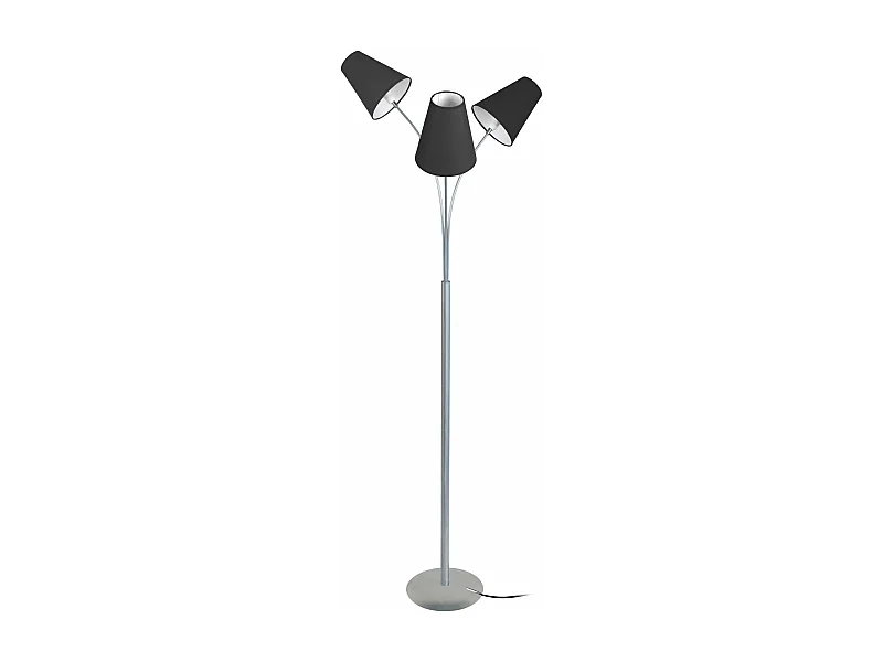 Lampadaire bras aluminium,noi165 cm.
