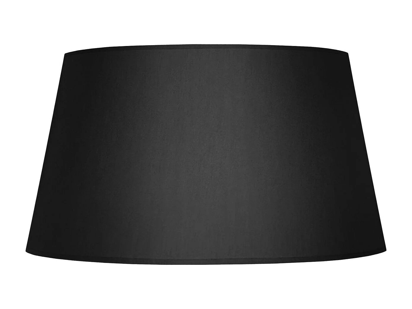 Abat-jour tissu  noir 18, cm.