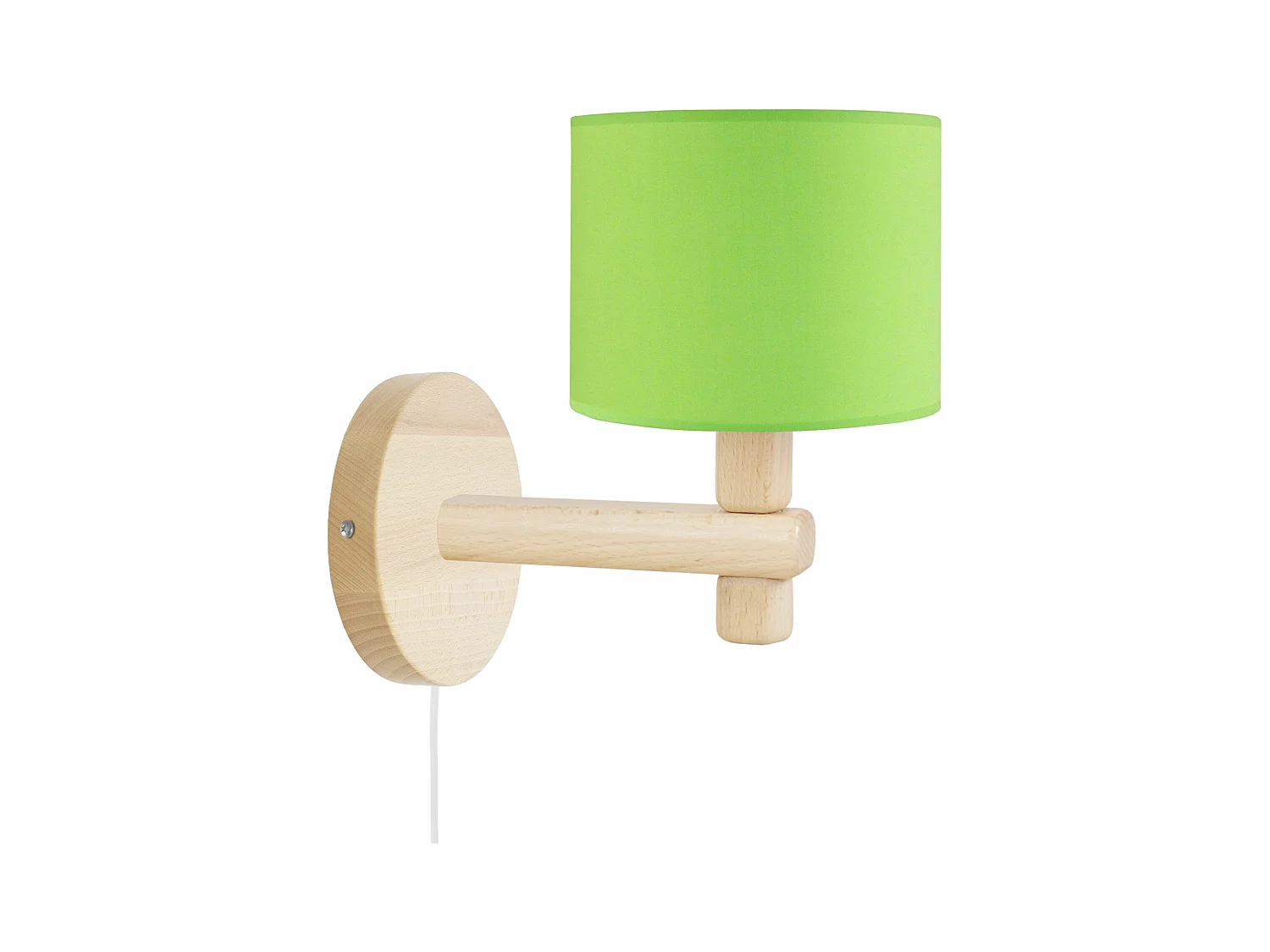 Aplique TOSEL ,madera,natural,A22xD21xP14cm