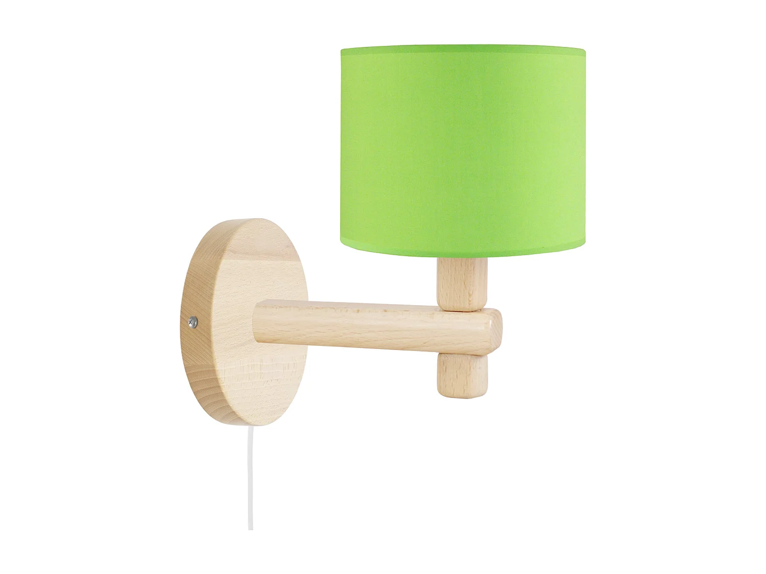 Aplique TOSEL TANDEM1B tecido braço Verde D14 x  H22  cm