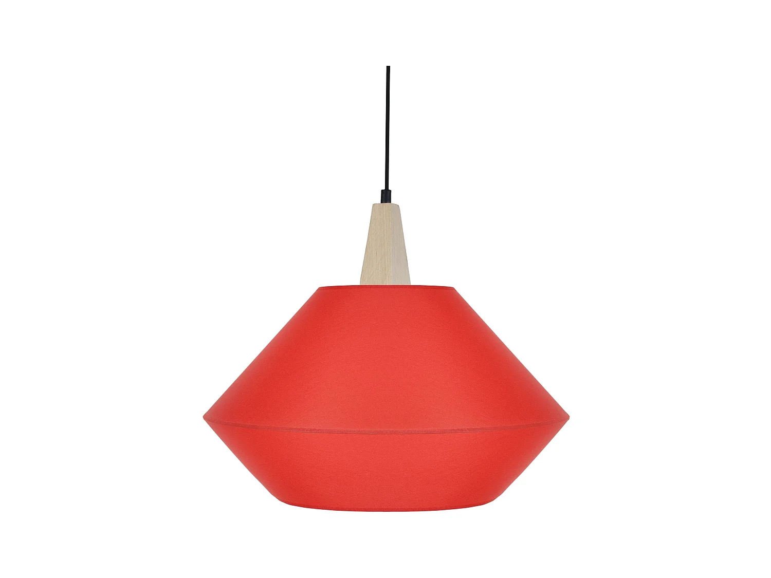 Suspension TOSEL ,bois,naturel,H90x D 40xP40cm