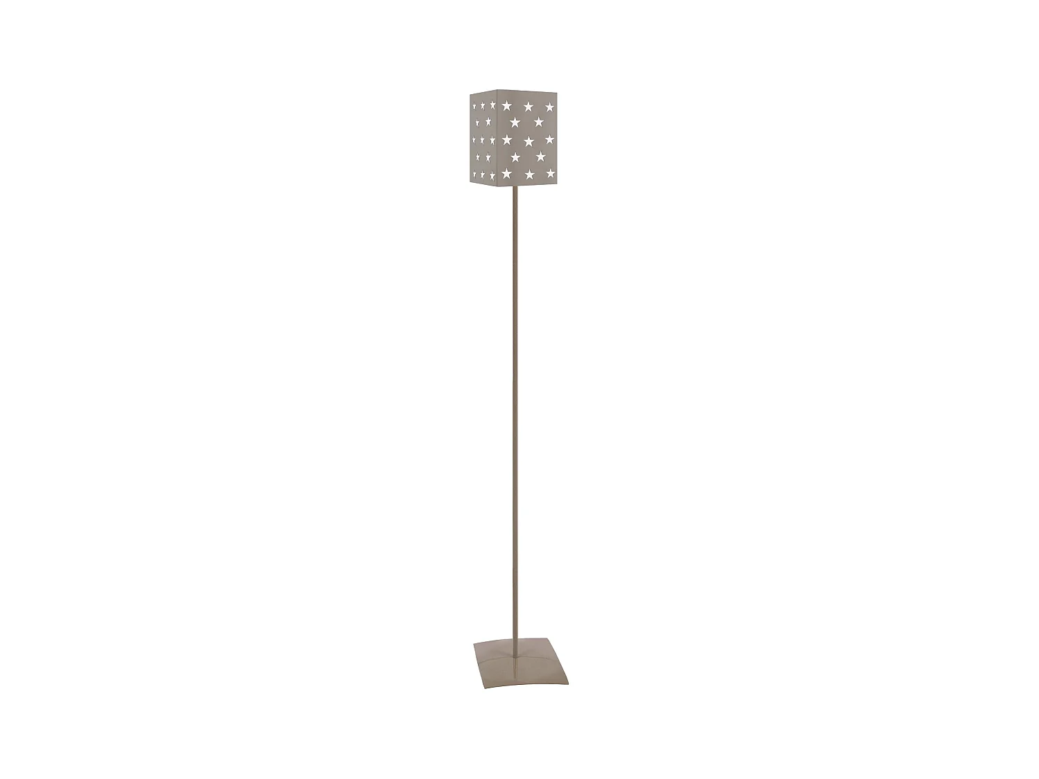 Lampadaire d'Enfant  TOSEL ,métal,Gris ,H162xD18xP18cm