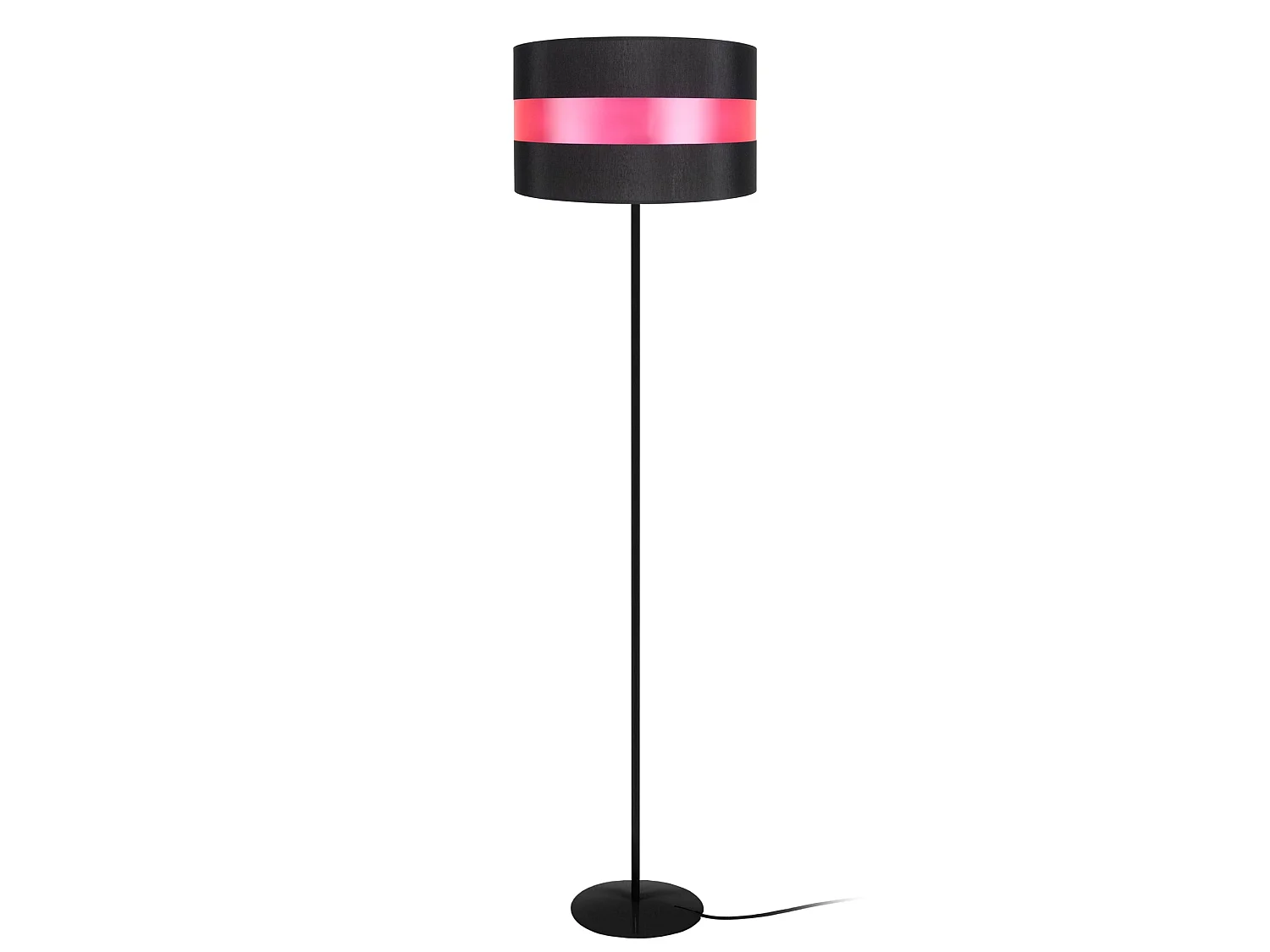 Candeeiro de Pé TOSEL HEXAÈDRE A metal geométrico cinza D35 x  H160  cm