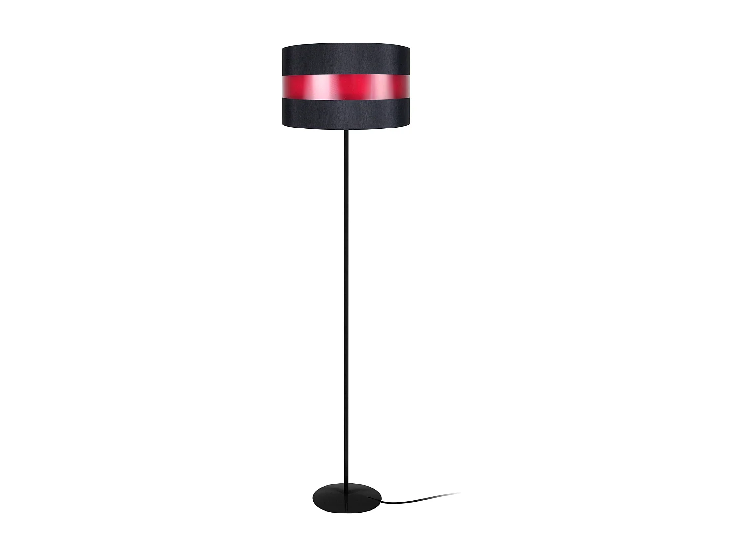 Candeeiro de Pé TOSEL TÉTRAÈDRE C madeira geométrico branco D35 x  H160  cm
