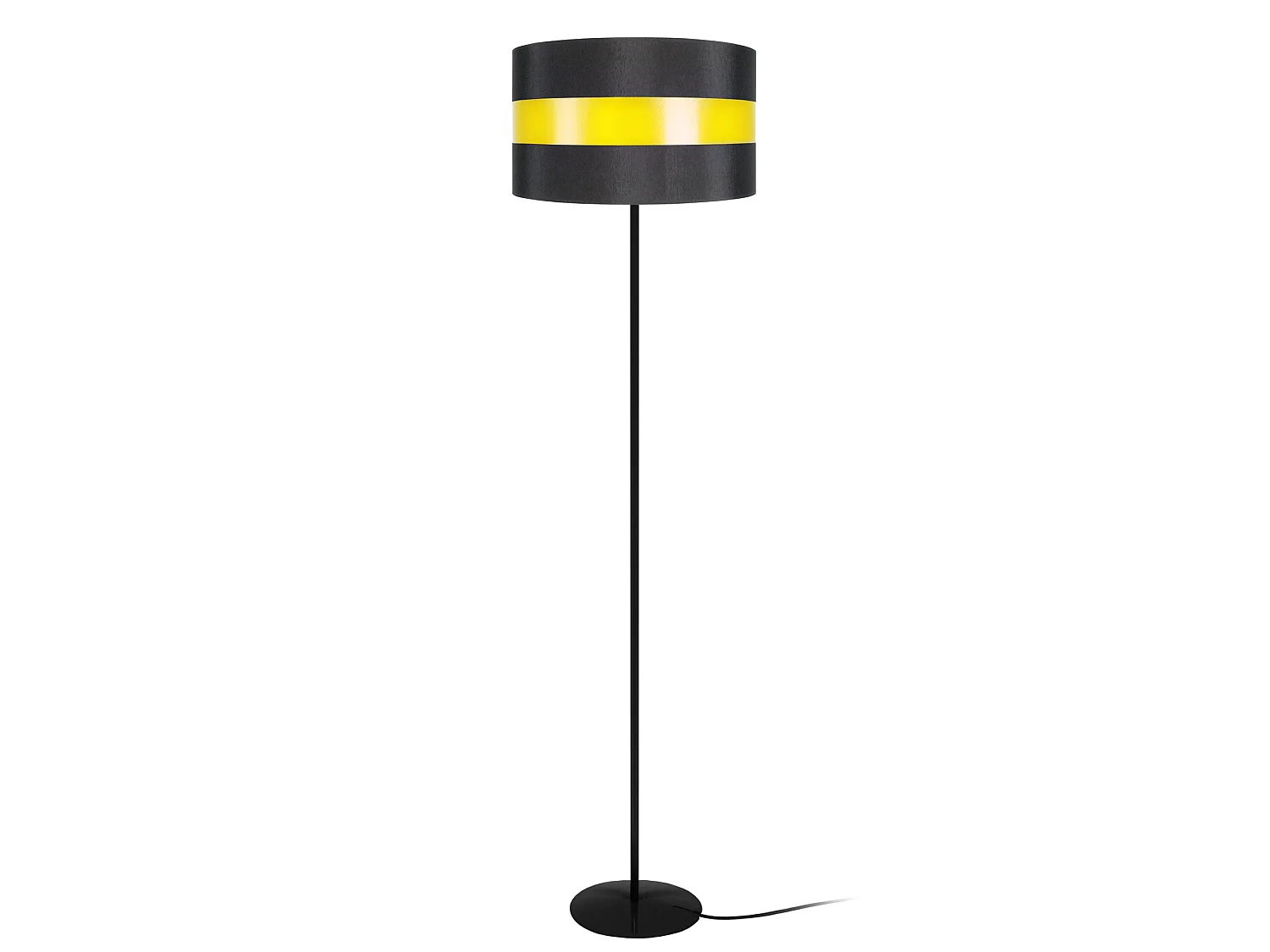 Candeeiro de Pé TOSEL OCTAÈDRE B metal geométrico branco D30 x  H160  cm