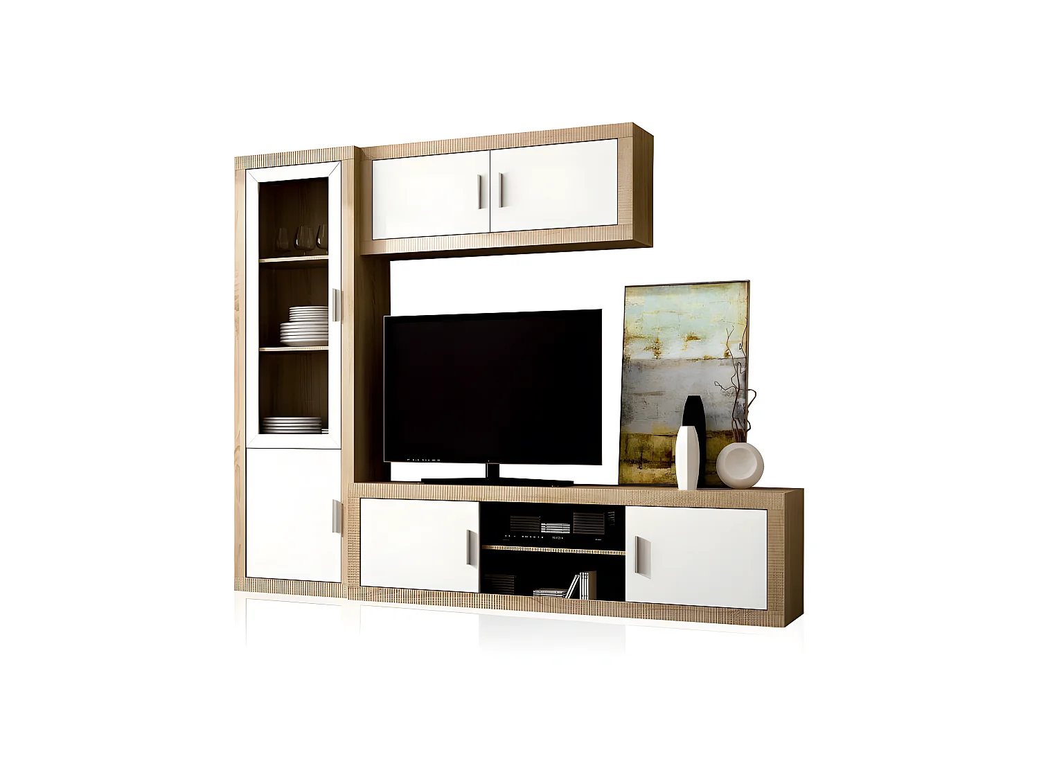 Salón Nuka V1 Cambria - Blanco