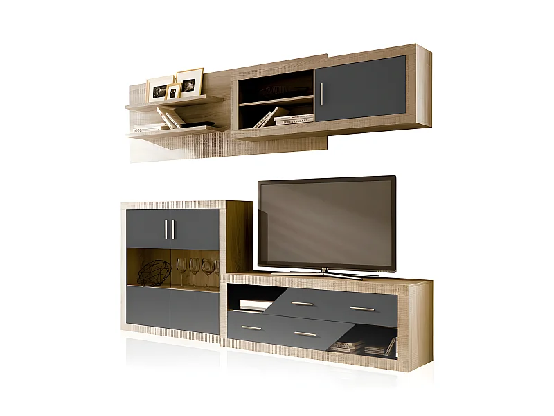 Salón Nuka V3 Cambria - Grafito