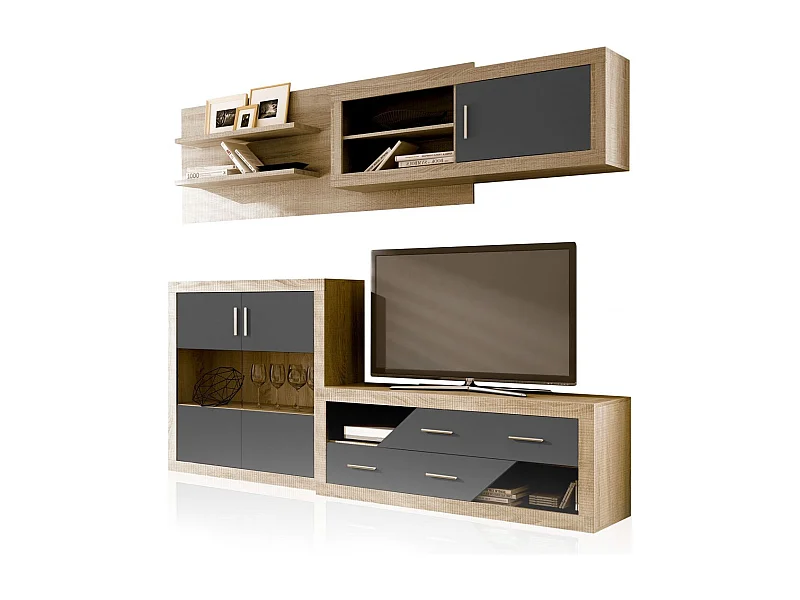 Salón Nuka V3 Cambria - Grafito