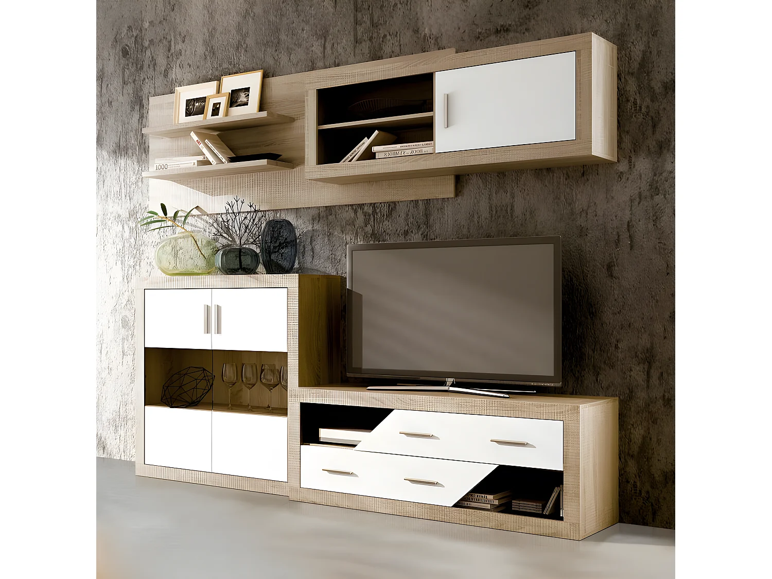 Salón Nuka V3 Cambria - Blanco