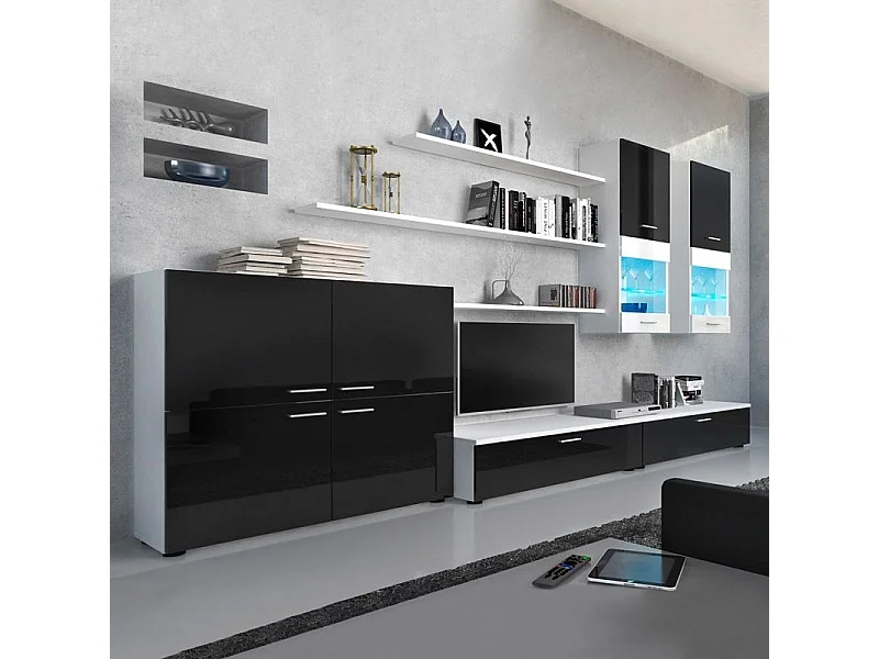 Salón Beta Blanco - Negro