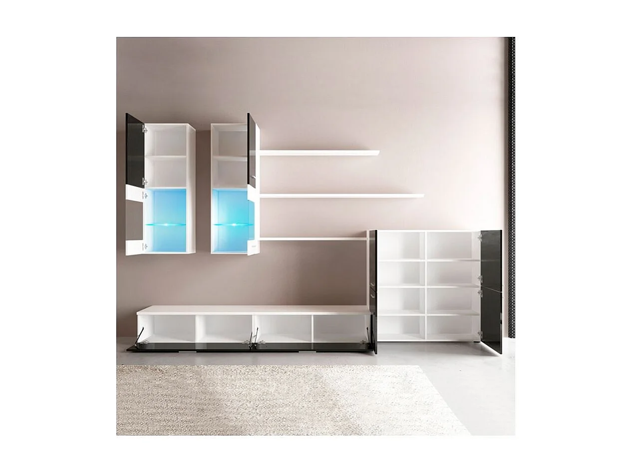 Salón Beta Blanco - Negro