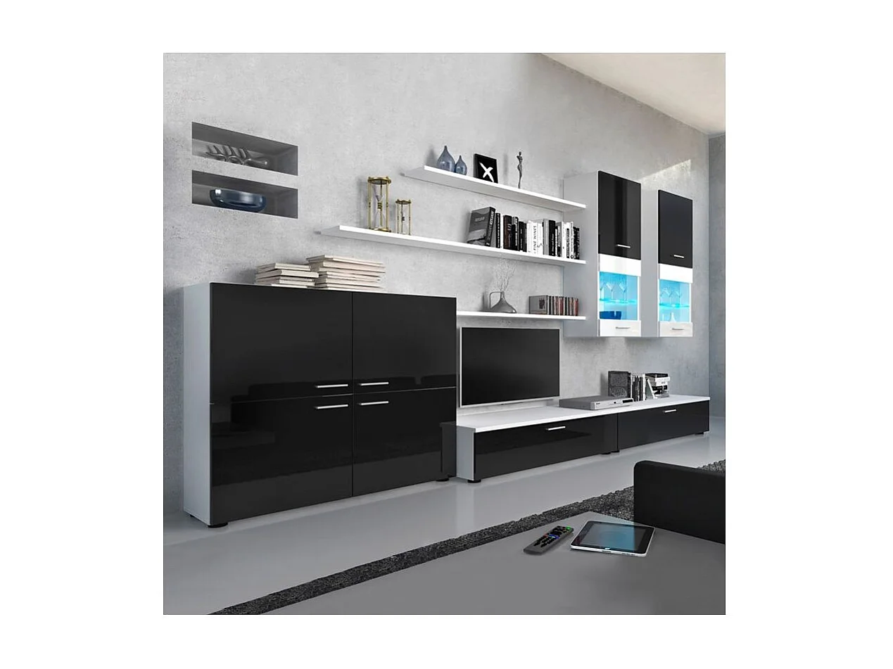 Salón Beta Blanco - Negro