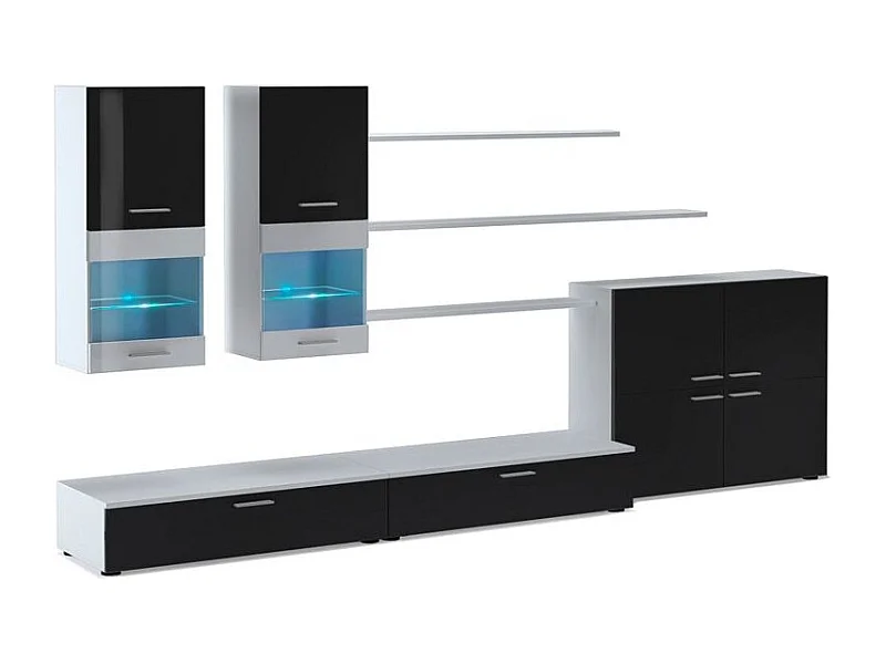 Salón Beta Blanco - Negro