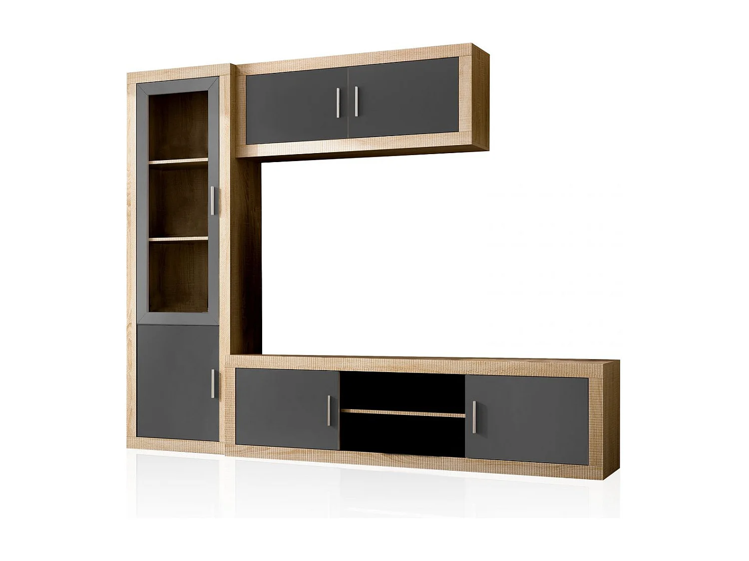 Salão Nuka V1 Cambria - Grafito