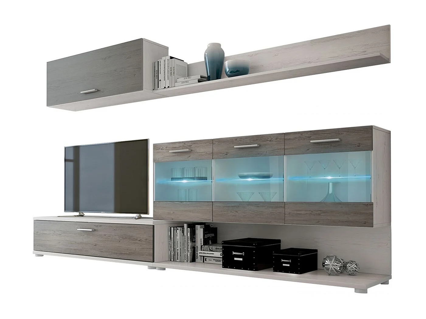 Salón Zafiro Andersen Pino - Gri