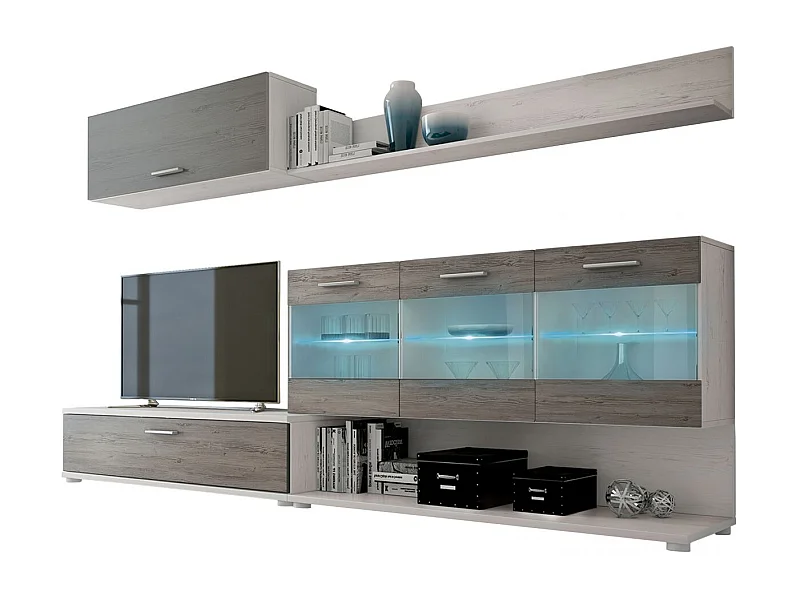 Salón Zafiro Andersen Pino - Gris