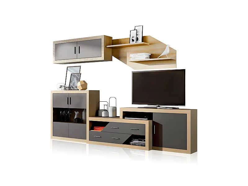 Salón Nuka V9 Cambria - Grafito