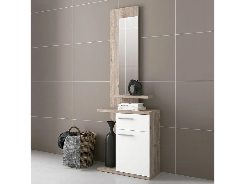Mueble de recibidor Enter Blanco - Nelson