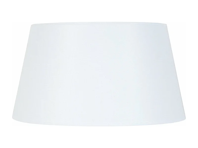 Abat-jour tissu  blanc 20 cm.