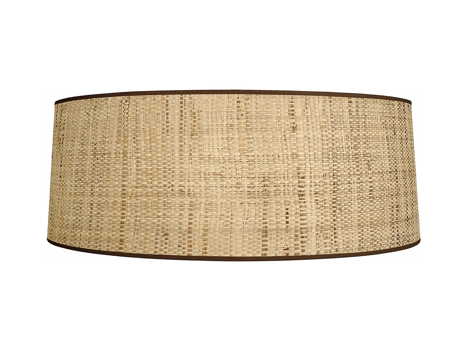 abat-jour, suspension  paille  25 cm.