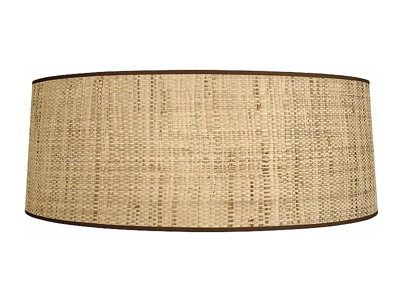 Candeeiro de sala TOSEL WINNIPEG tecido vaso cilindro D40 x  H60  cm