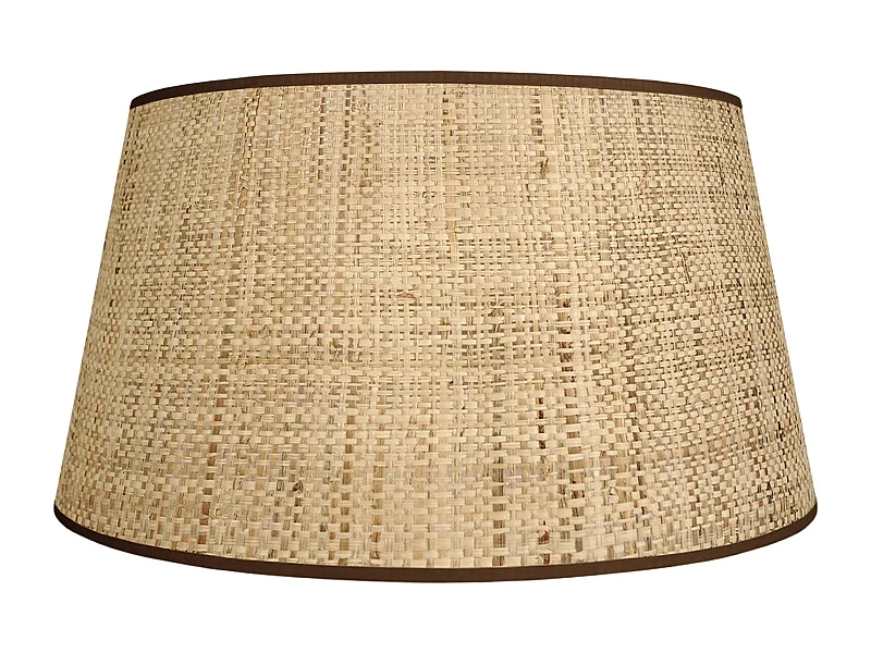 Candeeiro de mesa TOSEL BURNABY tecido vaso AMARELO D35 x  H50  cm