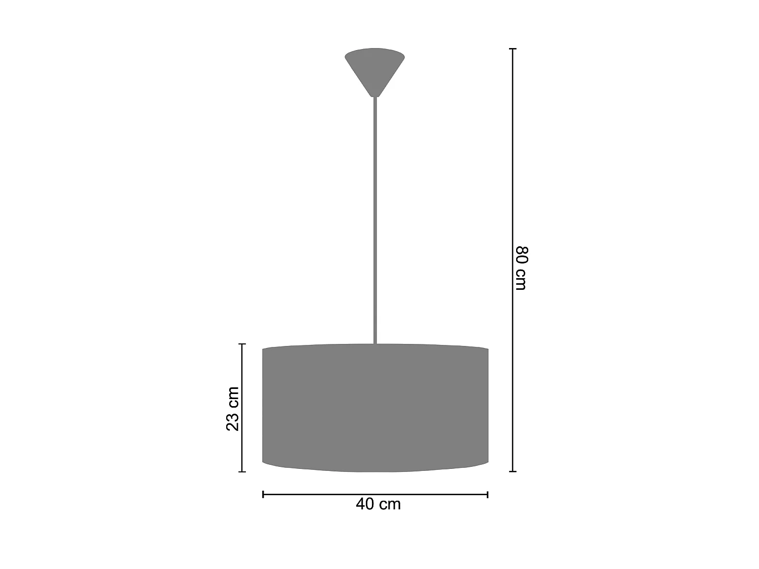TRIDENT - Suspension cylindrique liègeliège