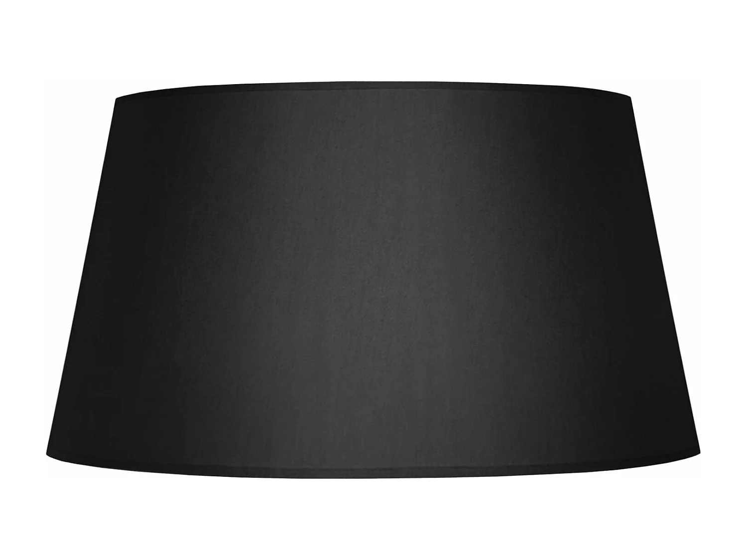 Abat-jour tissu  noir 20 cm.