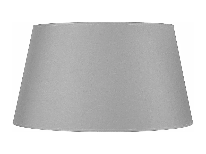 Abat-jour tissu gris 20 cm.