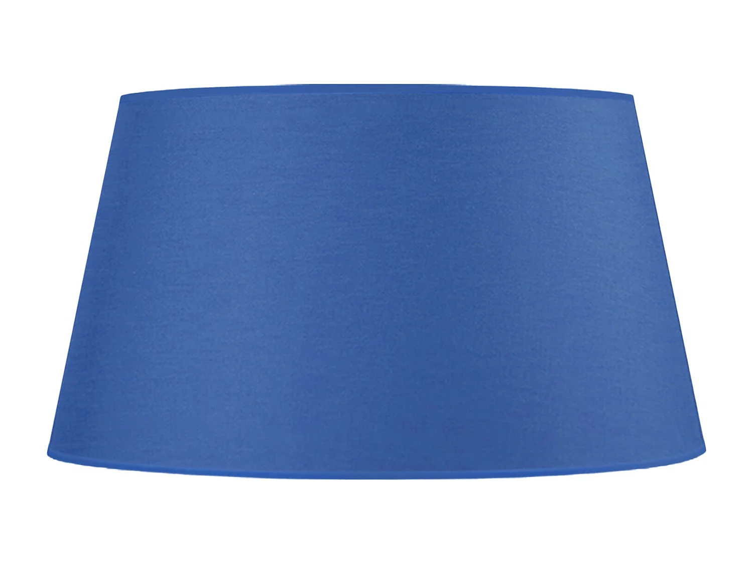 Abat-jour tissu  bleu 20 cm.