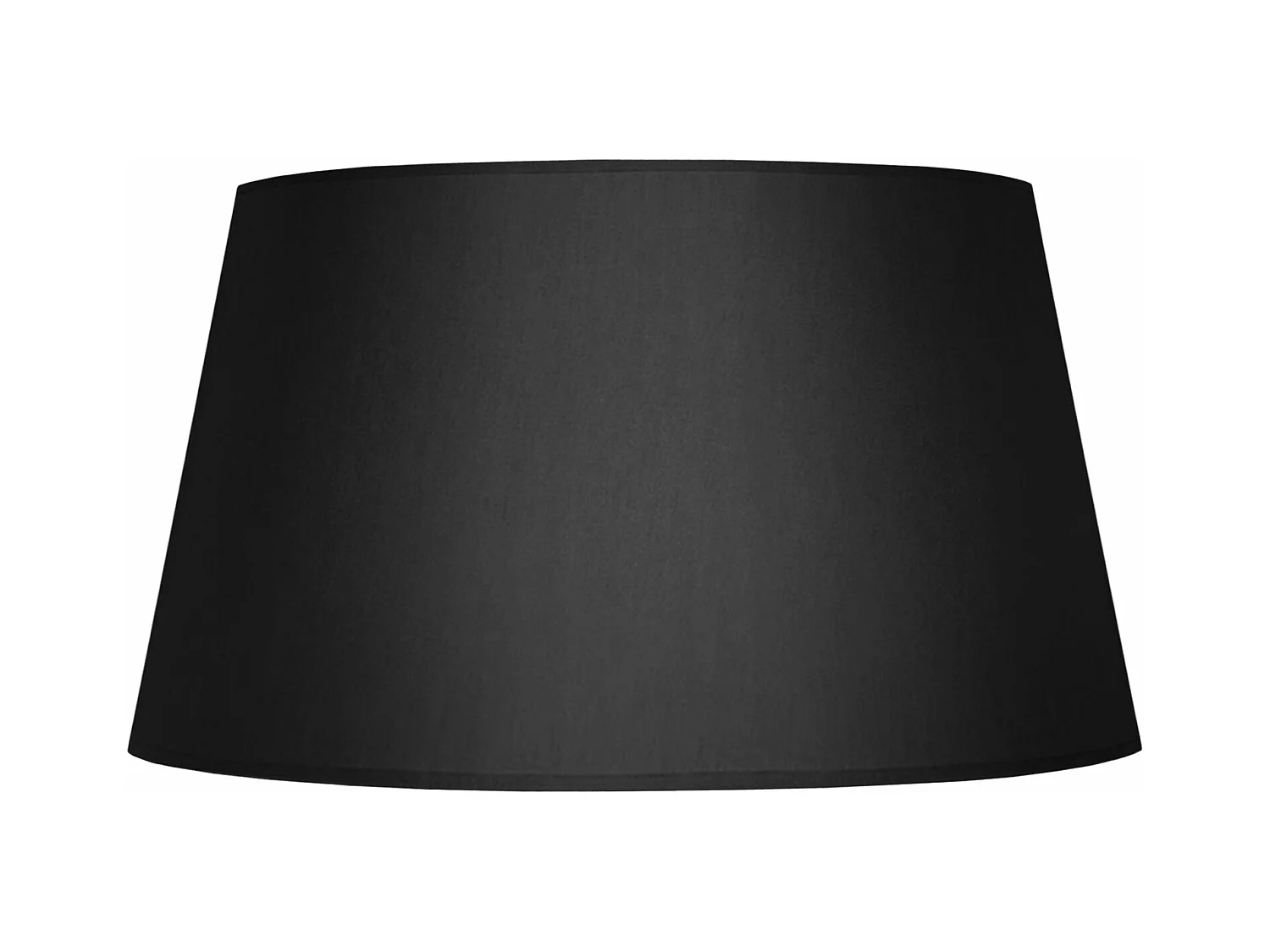 Abat-jour tissu  noir  23 cm.