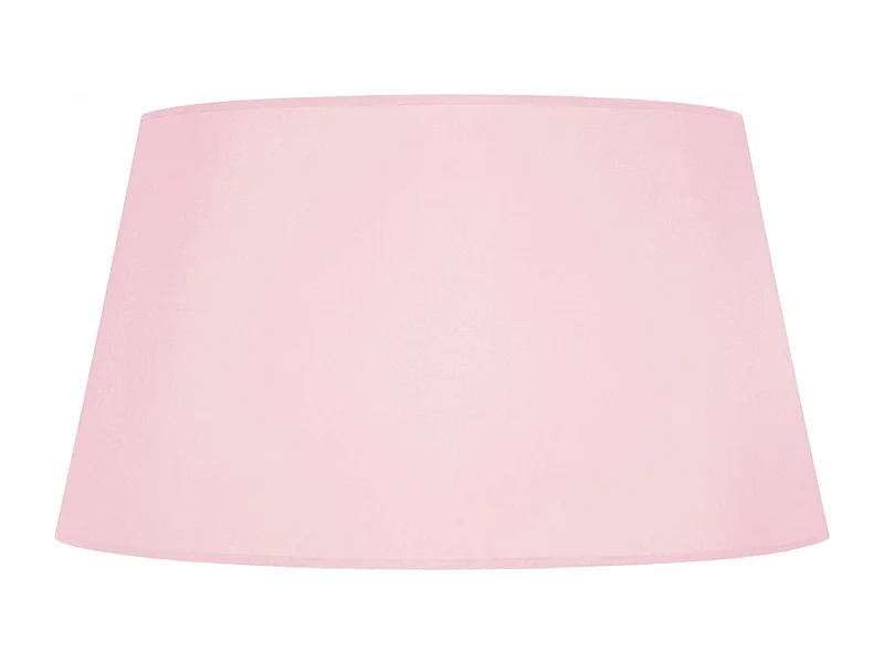 Abat-jour tissu  rose 27 cm.