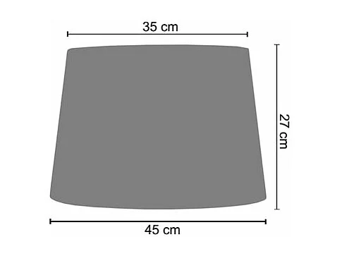 Candeeiro de mesa TOSEL MUNA BOULLEGOSA vidro redondo maçã D35 x  H19  cm