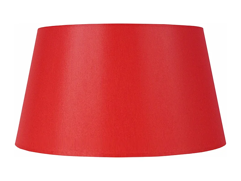 Abajur TOSEL SYMPHONIE tecido cônico branco D30 x  H49  cm