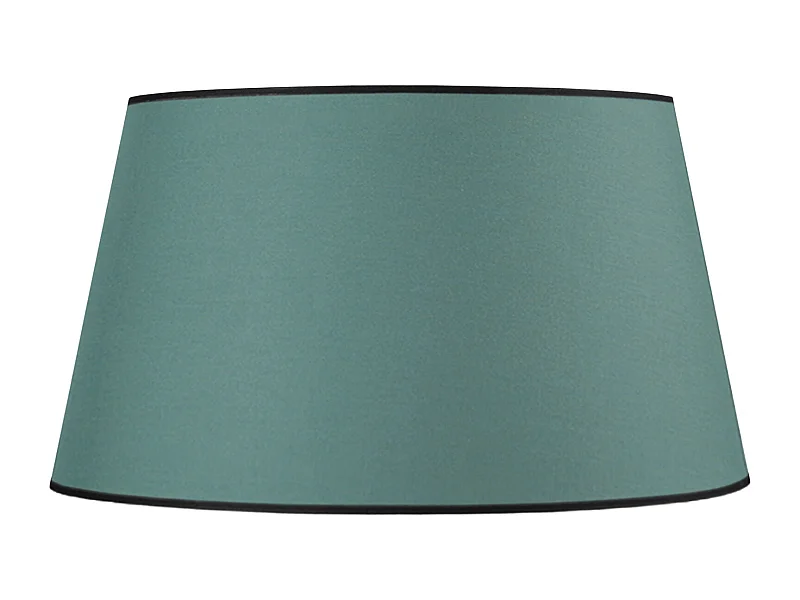 Abat-jour tissu  vert foncé 23 cm.