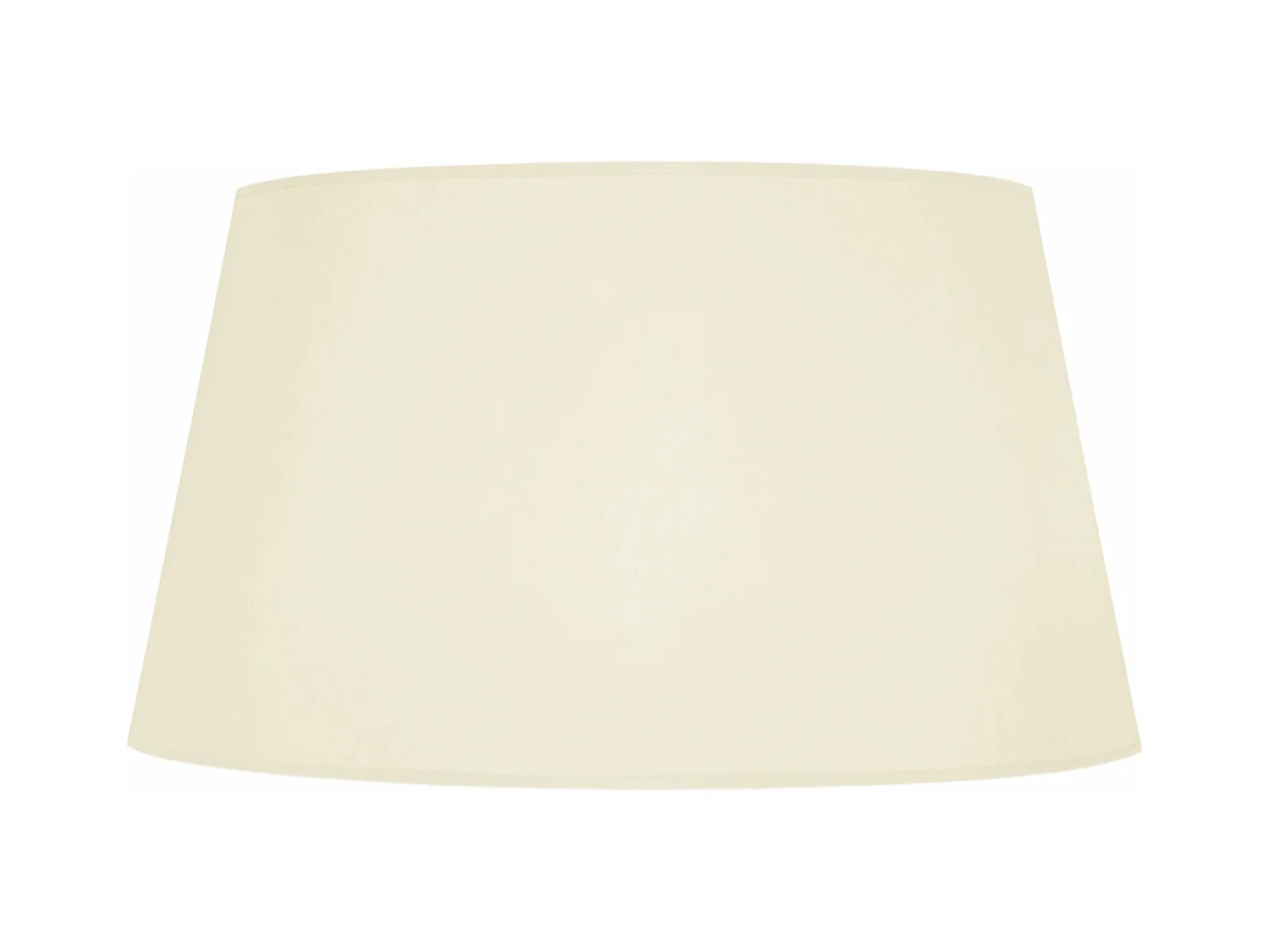 Abat-jour tissu  blanc 27 cm.