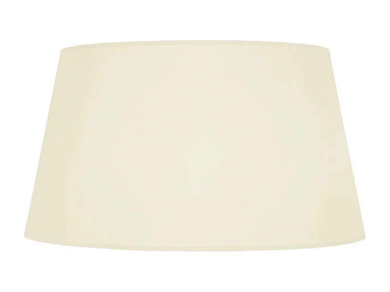 Abat-jour tissu  blanc 27 cm.