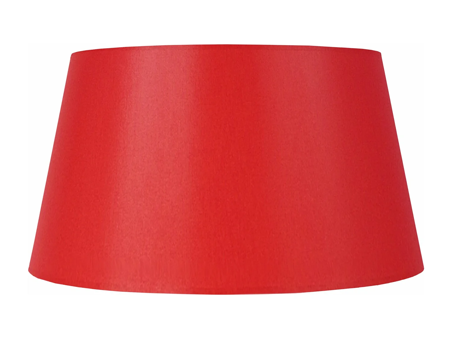 Abat-jour tissu  rouge 23 cm.