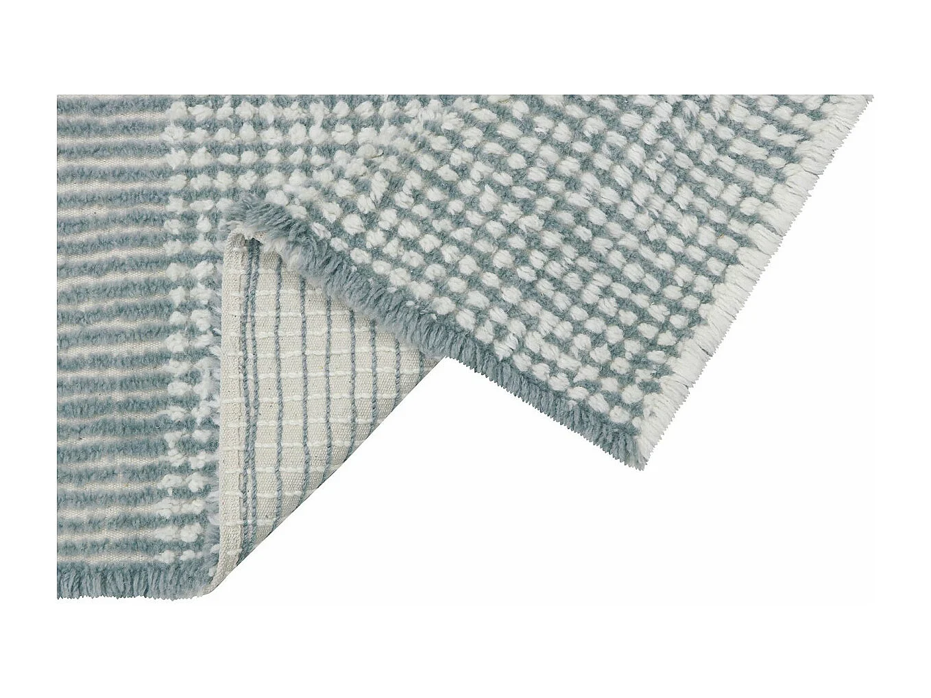 Tapis en laine pour enfant Kaia Rectangulaire Enfant Fait main Recommandé pour les enfants