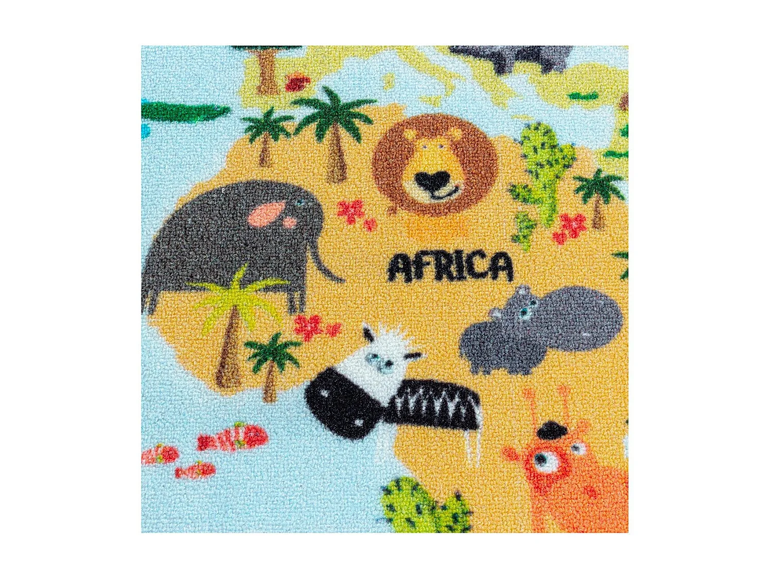 Tapis de jeu antidérapant pour fille et garçon World Rectangulaire Enfant Mécanique Antidé