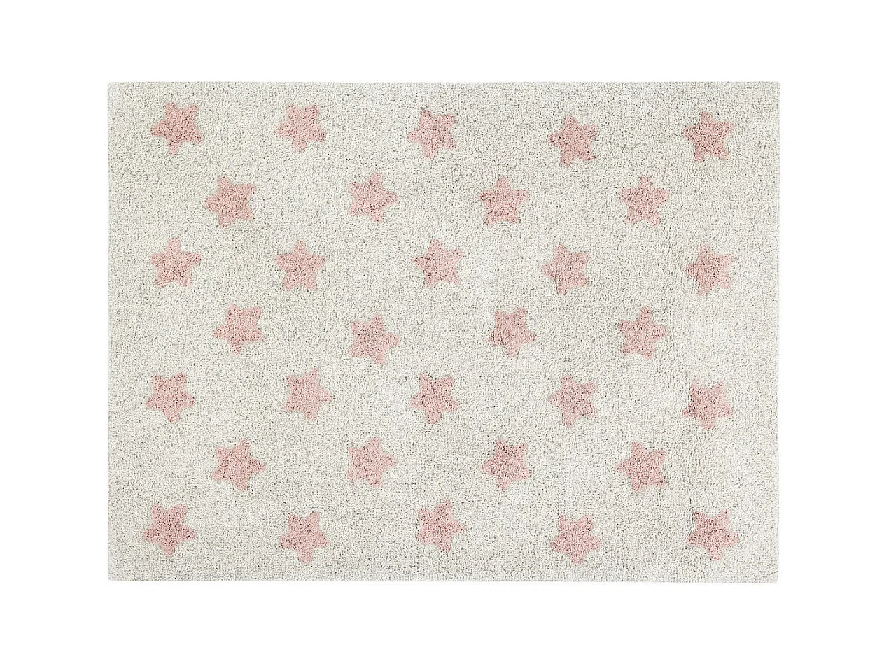 Dywan dziecięcy STARS NATURAL VINTAGE NUDE 120x160 beżowy