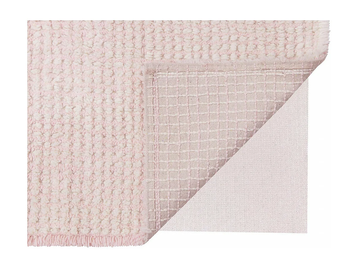 Tapis en laine pour enfant Kaia Rectangulaire Enfant Fait main Recommandé pour les enfants