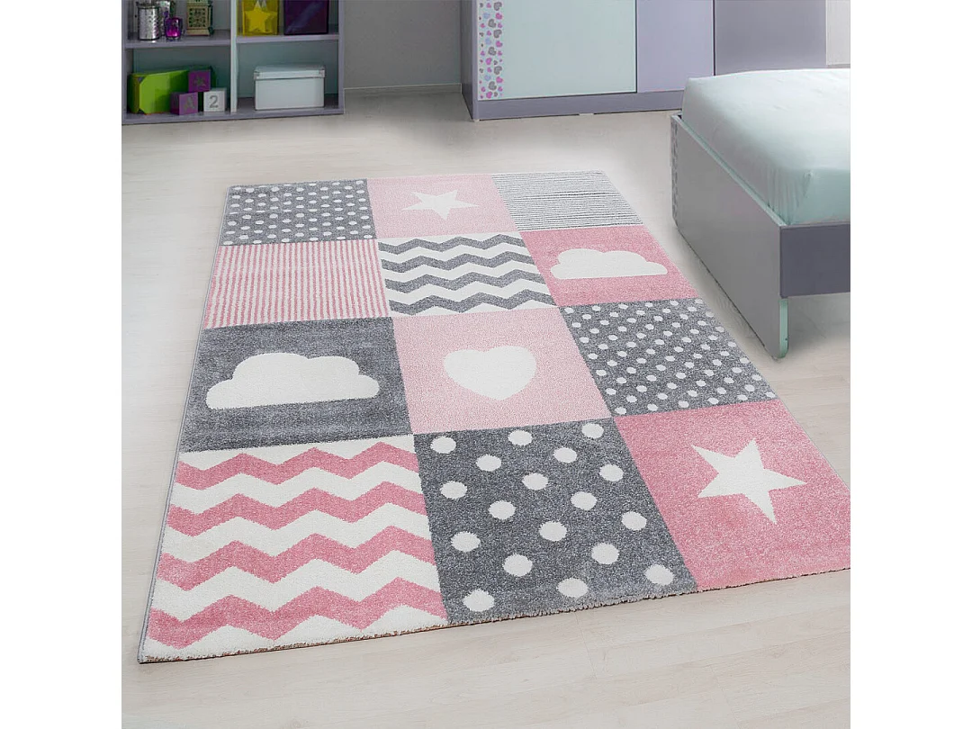 Tapis pour enfant rectangle Julie Rectangulaire Enfant Mécanique