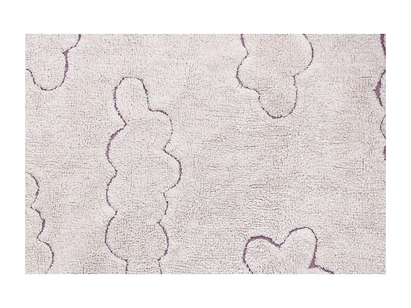 Tapis lavable en machine recyclé enfant Cloud Lorena Canals Rectangulaire Enfant Fait main