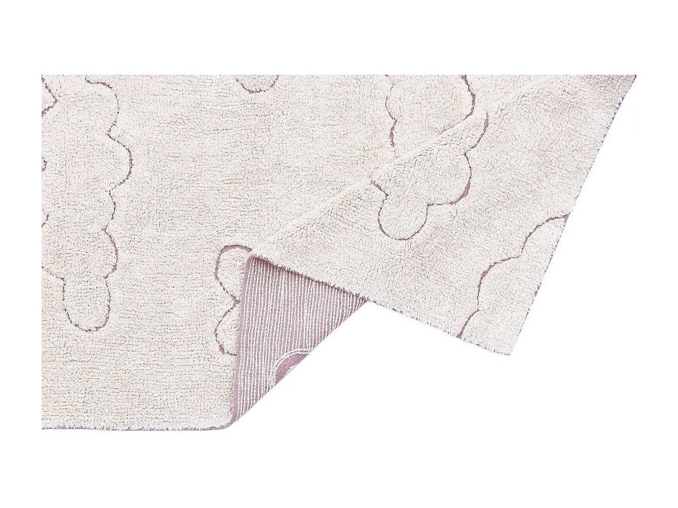 Tapis lavable en machine recyclé enfant Cloud Lorena Canals Rectangulaire Enfant Fait main