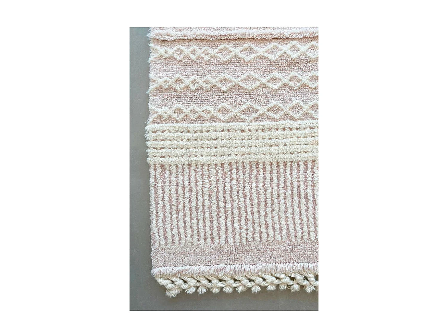 Tapis en laine enfant Ari Rectangulaire Enfant Fait main Recommandé pour les enfants de pl